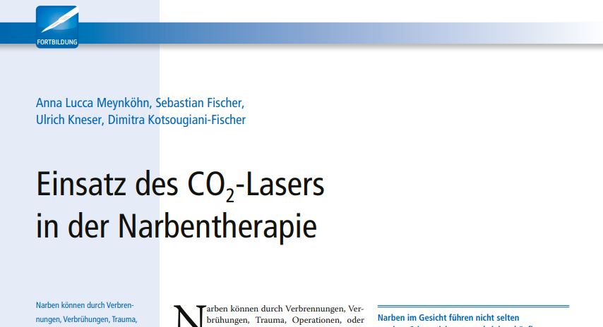 Einsatz des CO2-Lasers – Prof. Dr. Kotsougiani-Fischer und Prof. Dr. Fischer