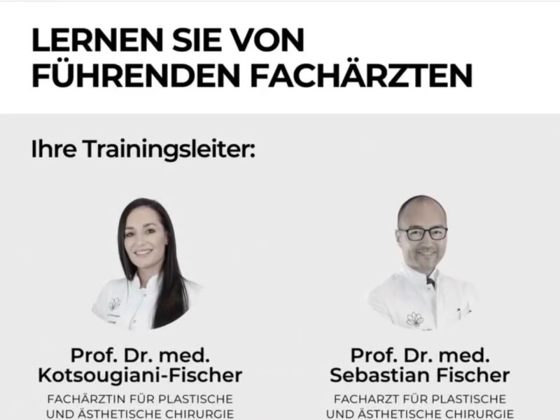 Amalian Academy Trainingsleiter Prof. Kotsougiani-Fischer und Prof. Fischer