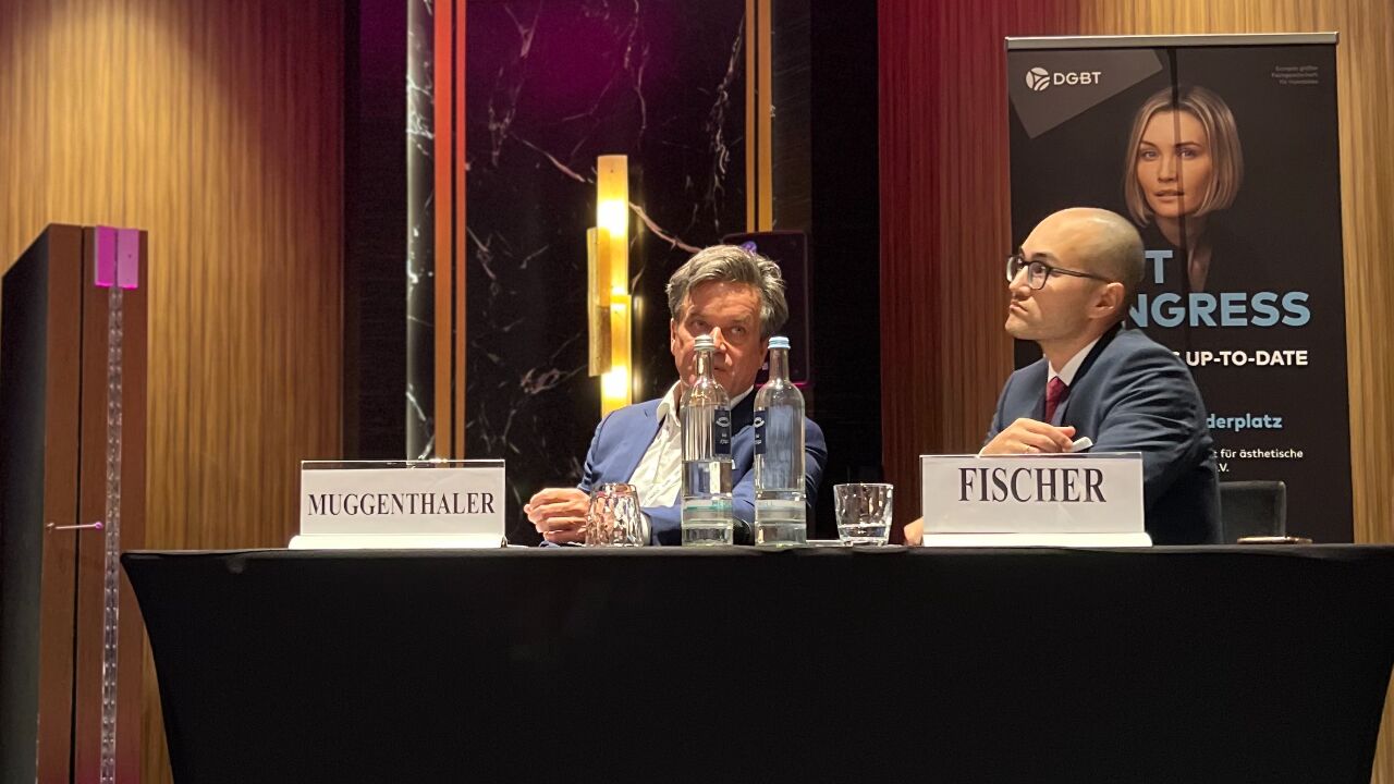 Prof. Fischer im Sitzungsvorsitz Gesichtschirurgie bei der GÄCD 2025