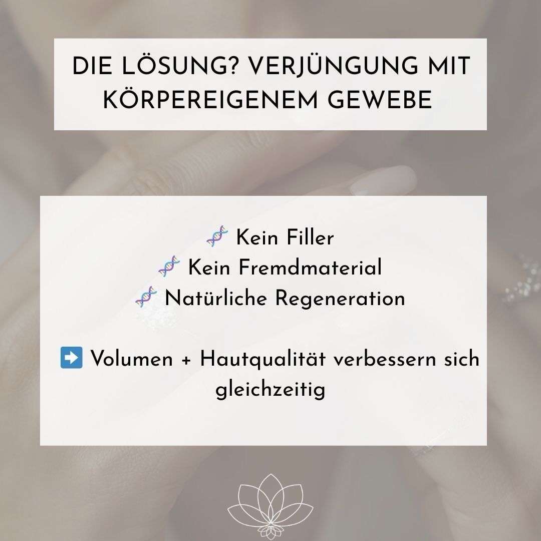 Verjüngung mit körpereigenem Gewebe