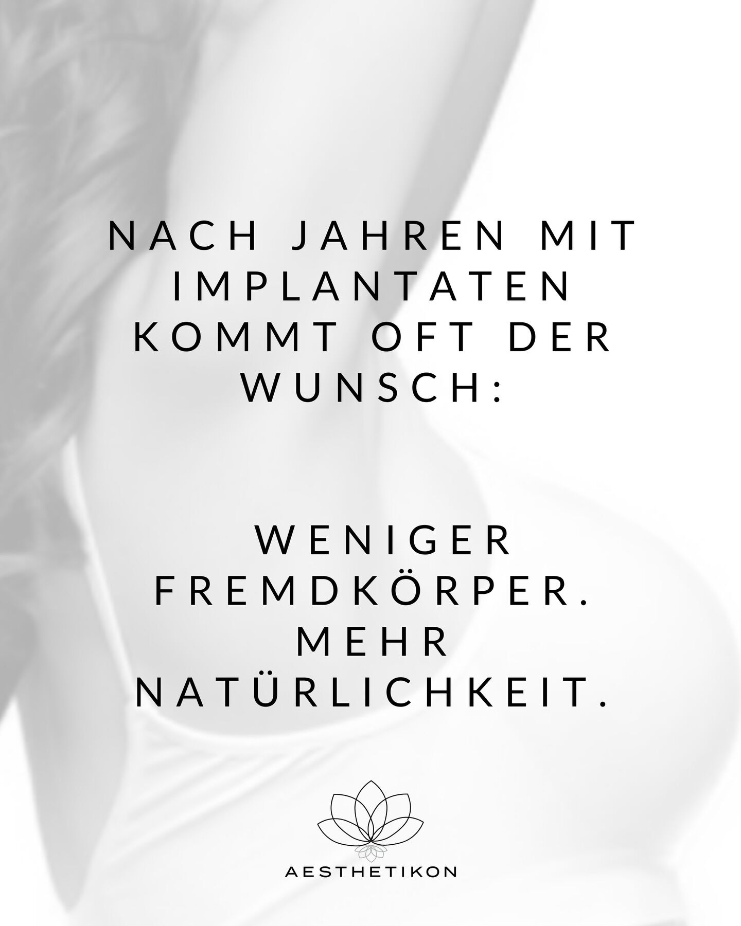 Nach Jahren mit Implantaten kommt oft der Wunsch: weniger Fremdkörper, mehr Natürlichkeit